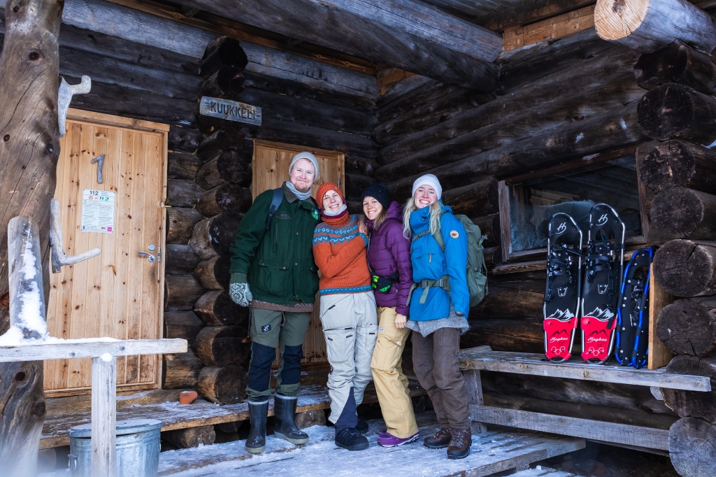 Pieni hiihtovaellus Pyhä-Luoston kansallispuistossa